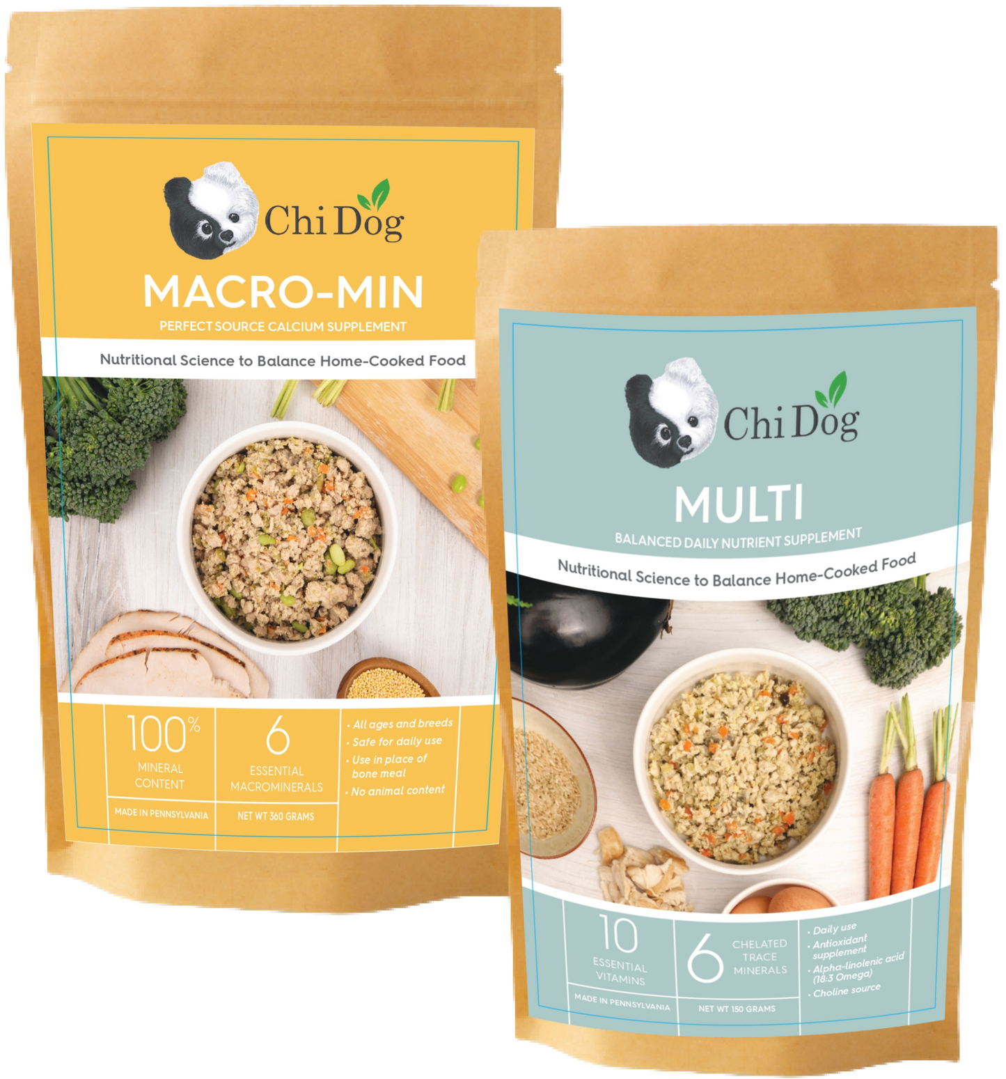 Supplements for home hot sale cooked dog food